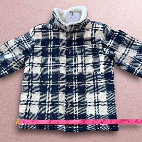 Jacket Shirt Soft unisex Toddler Size: 12-18m With Inner Sherpa Lining UK brand - Picture 6 of 14